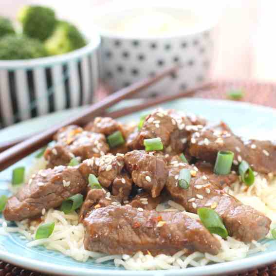 Easy Mongolian Beef