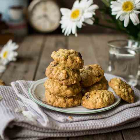 Oat peanut butter cookies