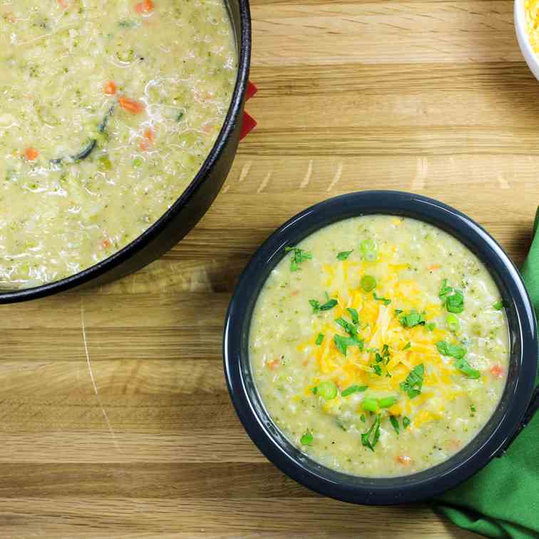 Broccoli Cauliflower Chowder