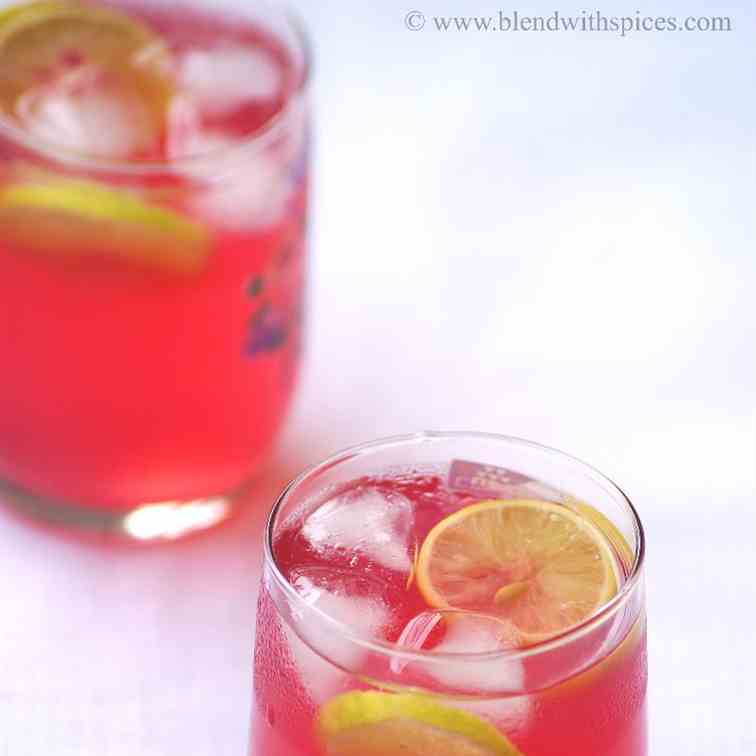 Rooh Afza Lemon Sharbat