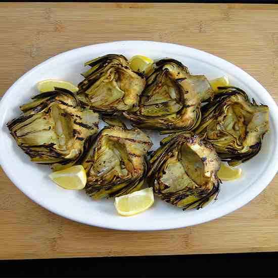 Grilled Artichokes