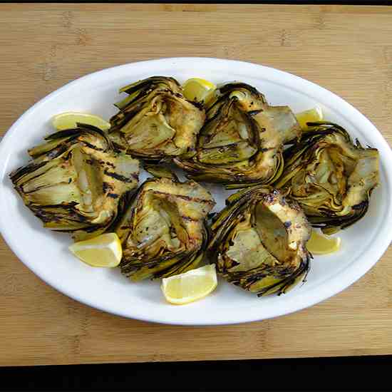 Grilled Artichokes 