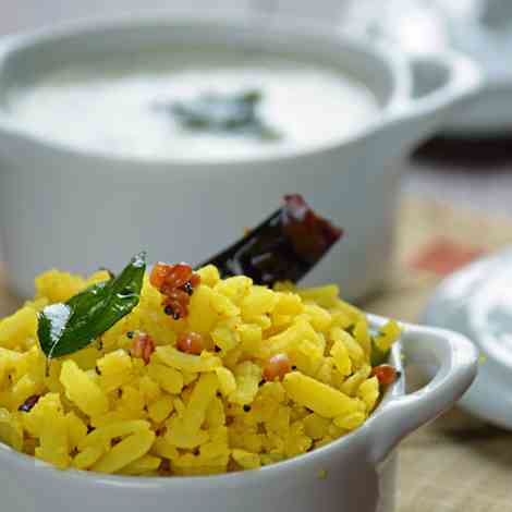 Lemon Poha recipe