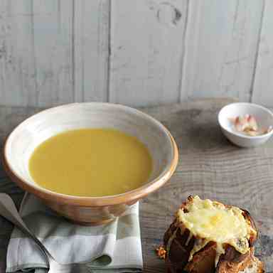 Garlic and onion soup