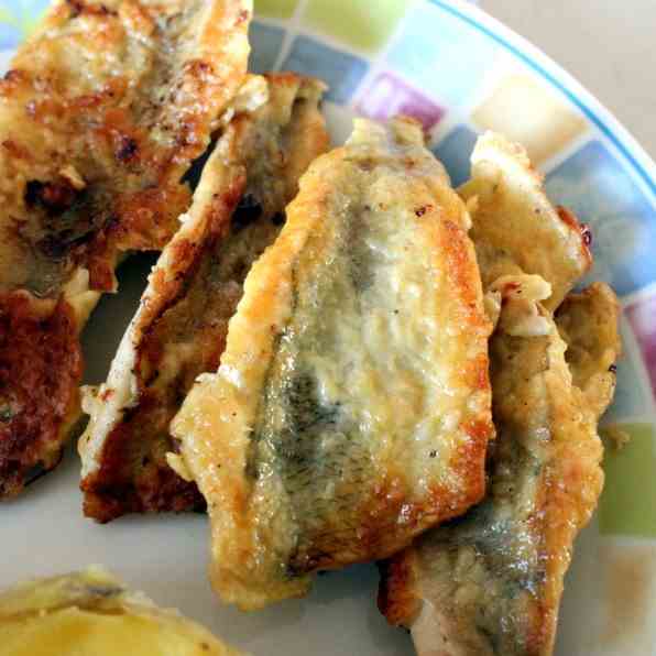 Perch Fillets fried in a batter