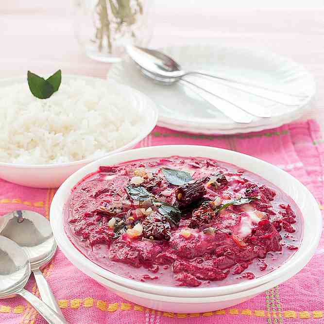 Beetroot pachadi