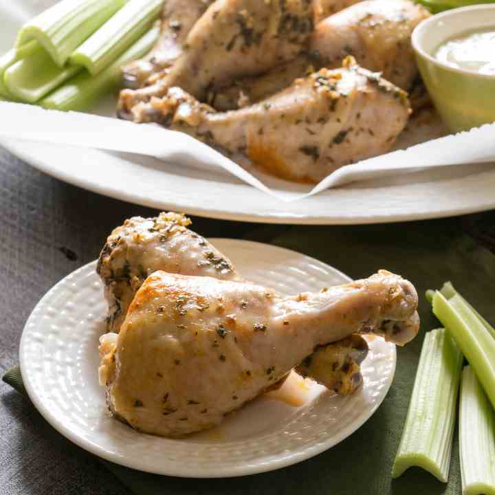 Crock Pot Buffalo Chicken Drumsticks