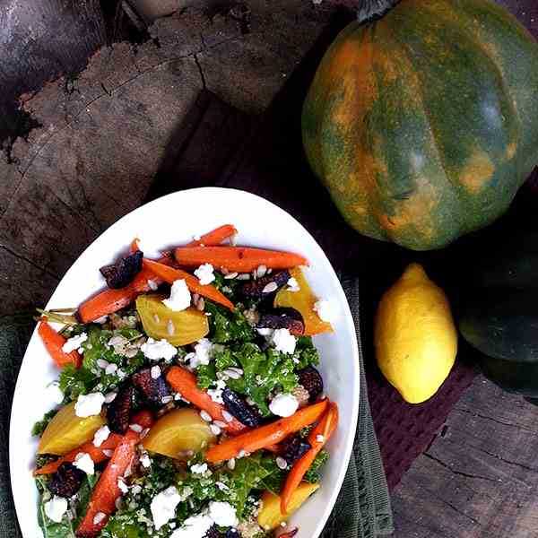 Fall quinoa salad