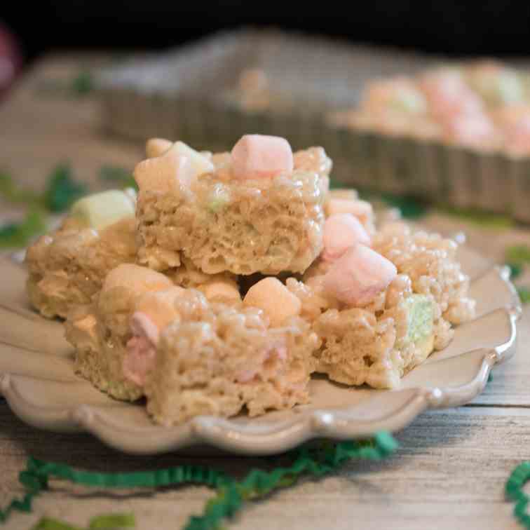 Springtime Marshmallow Treats