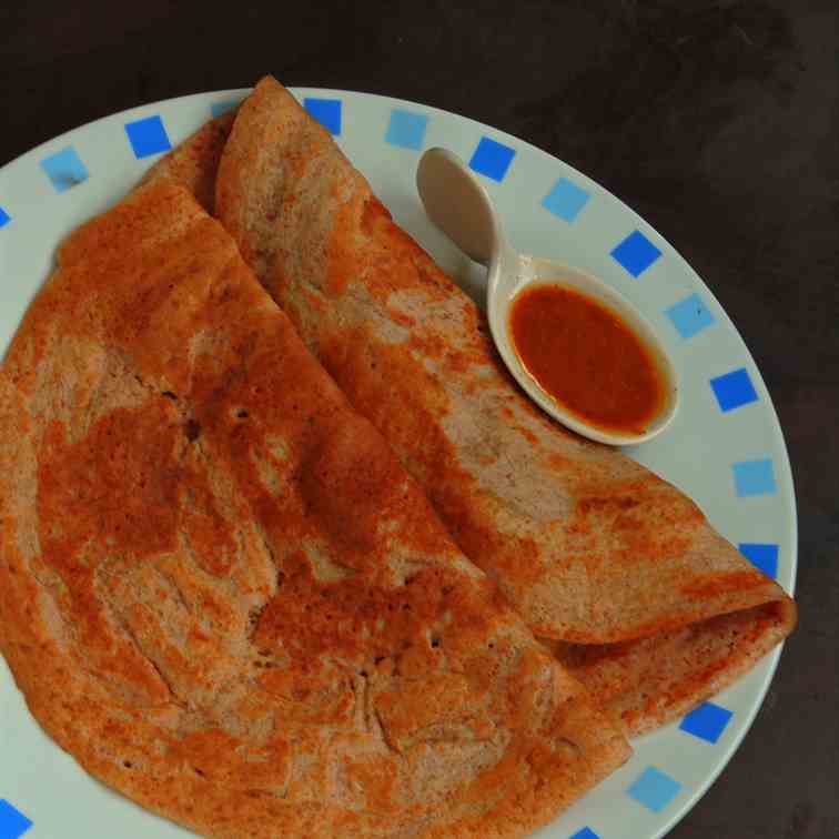 Red Rice Crepes
