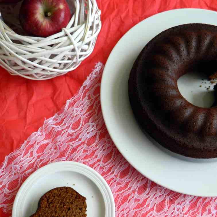 Amazing vegan apple cake