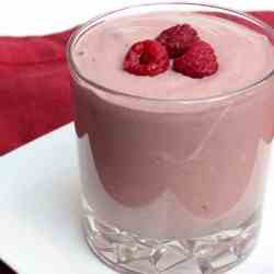 Chocolate Raspberry Smoothie