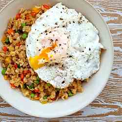 Oats Poha (Savoury Oats Hash)