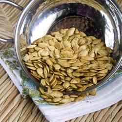 Curry Roasted Pumpkin Seeds