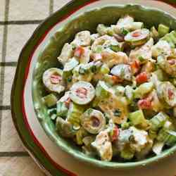 Chicken Salad with Green Olives