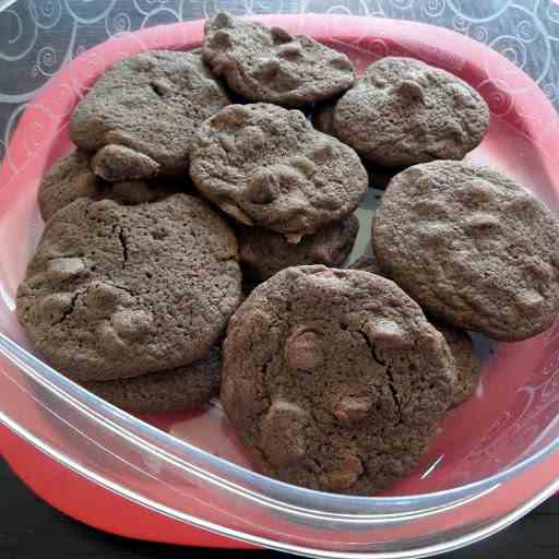 Chocolate Chocolate Chip Cookies