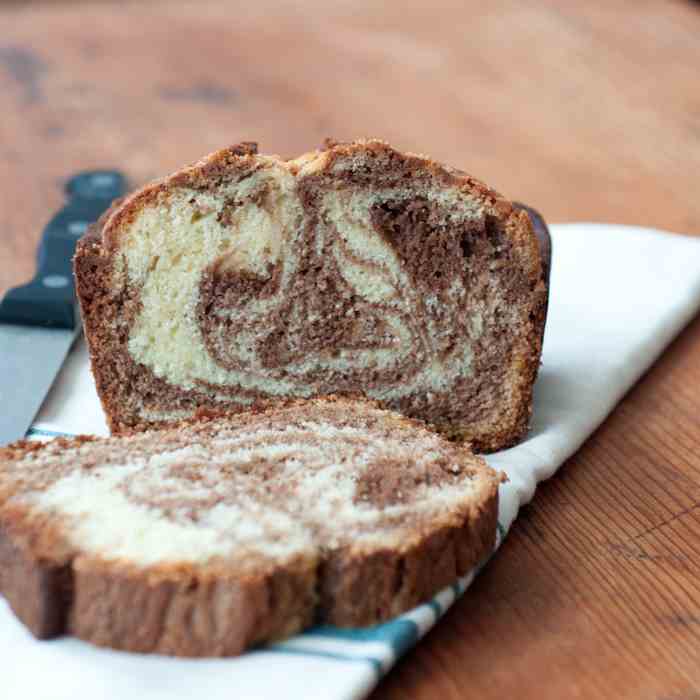 Marbled Pound Cake