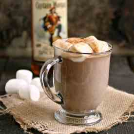 Sweet, Spiked and Spicy Hot Chocolate