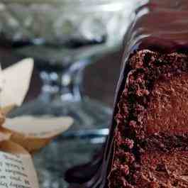 Multi-Textured Chocolate Cake