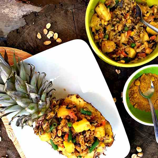 Thai pineapple fried rice