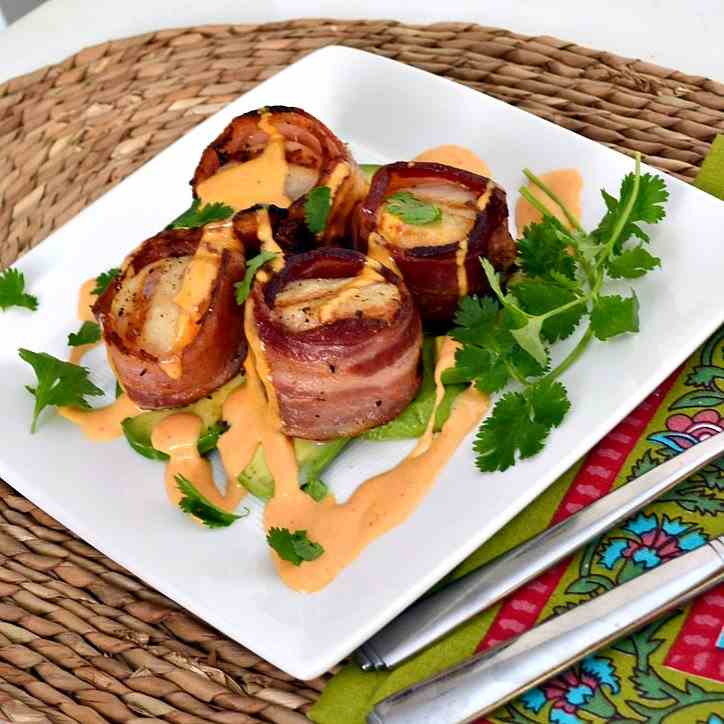 Bacon Wrapped Scallops