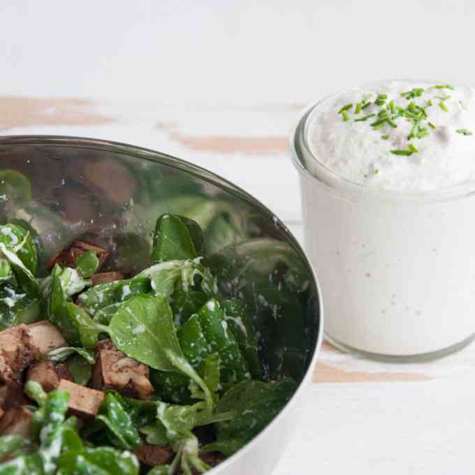 Garlic Sunflower Seed Dressing