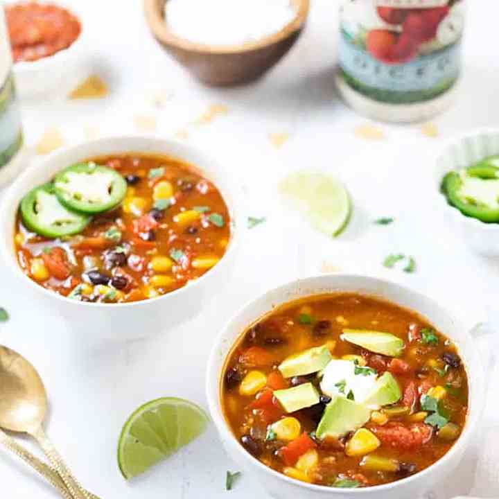 Taco Soup Vegetarian