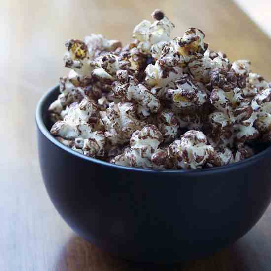 Mexican chocolate popcorn