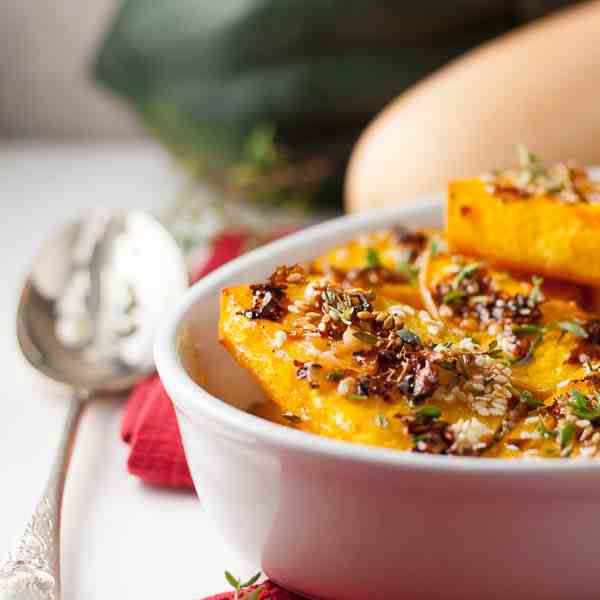 Chili Garlic Butternut Squash