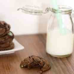 Chocolate Mint Oreo Cookies