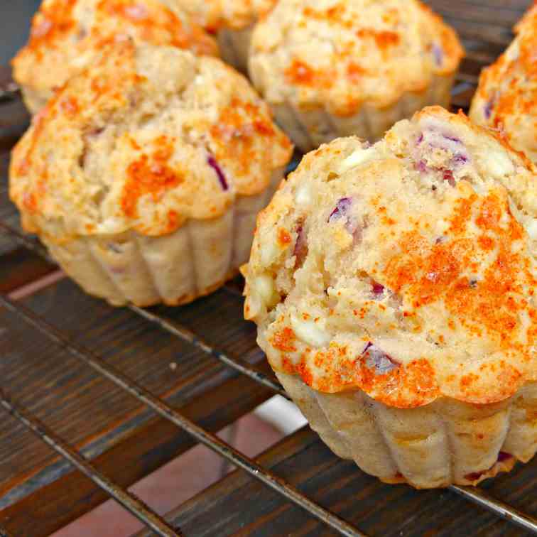 Red Onion and Cottage Cheese Muffins
