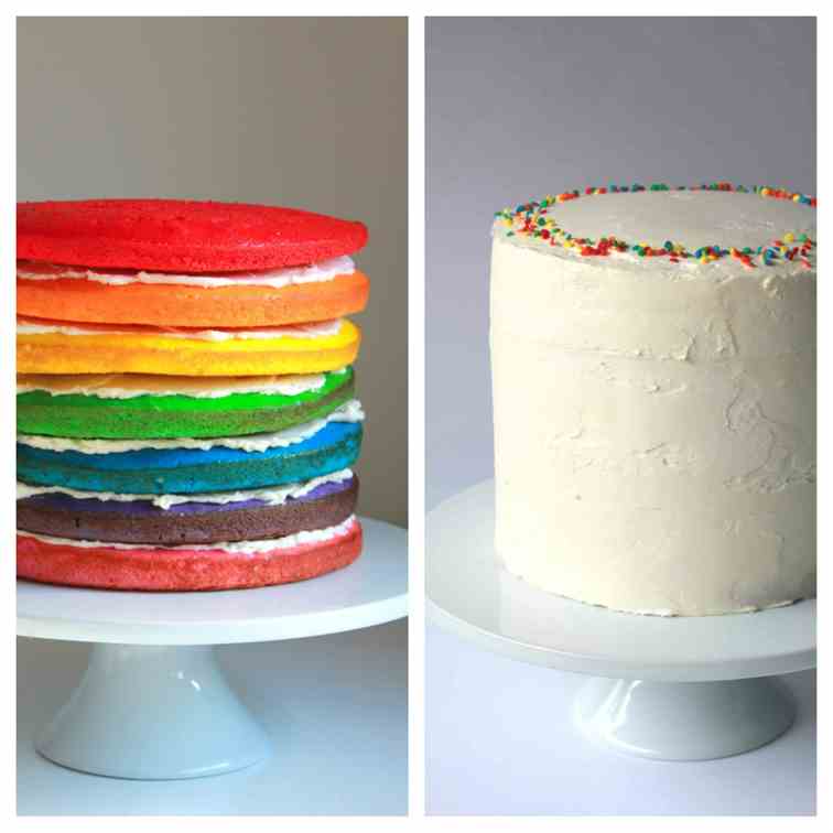 Rainbow Cake