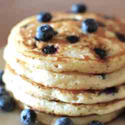 Fresh Blueberry Pancakes