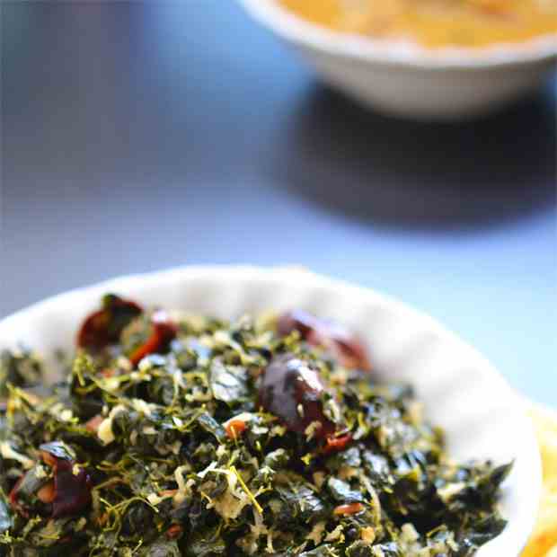 Drumstick Leaves Stirfry (poriyal)