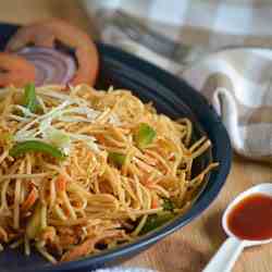 Easy Spicy Szechuan Noodles Recipe | Indo