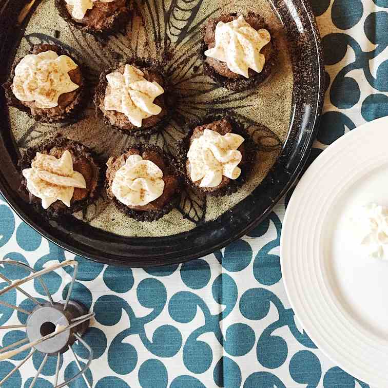 Mini Chocolate Cream PIe