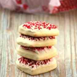 Valentine Frosted Sugar Cookies