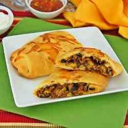 Beef and Bean Crescent Pockets