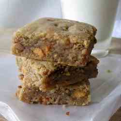 Bacon Butterscotch Blondies