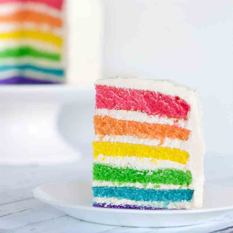 Rainbow Cake