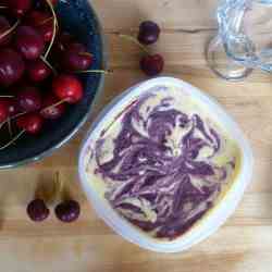 Cherry Ripple Ice Cream