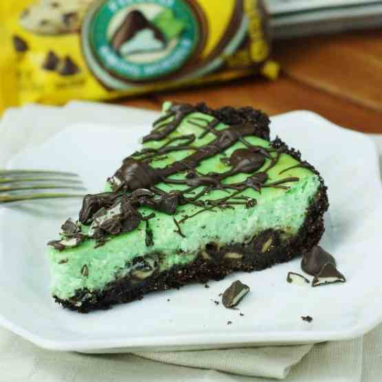 Grasshopper Cheesecake Pie