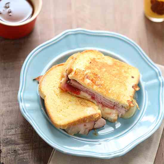 Ham and Brie French Toast