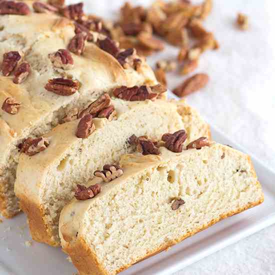 4 Ingredient Ice Cream Bread