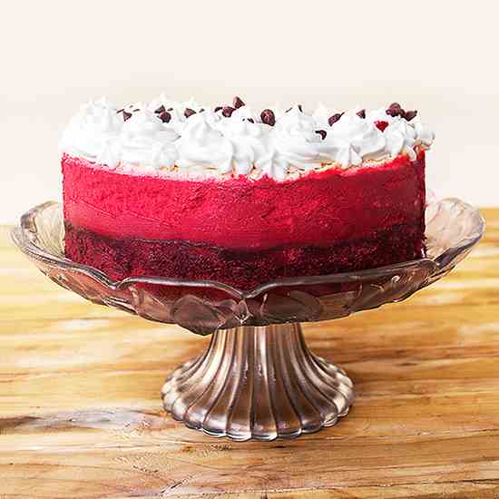 Red Velvet Mousse Cake