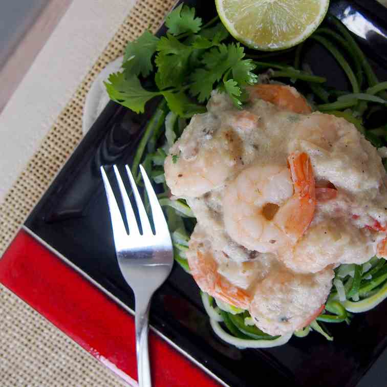 Coocnut-Cauliflower Shrimp