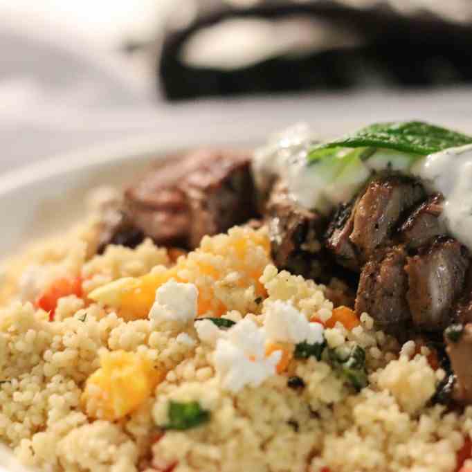 Lamb Rump and Couscous Salad