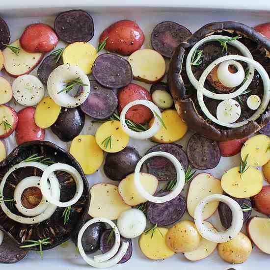 Rosemary Portabella & Potatoes