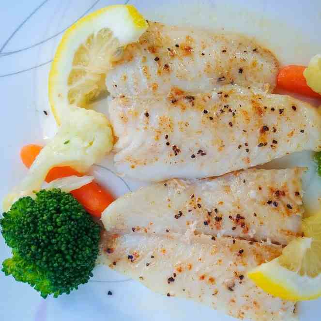 Lemon Butter Swai Fish