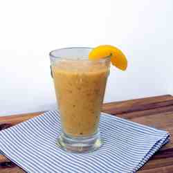 Peach smoothie 